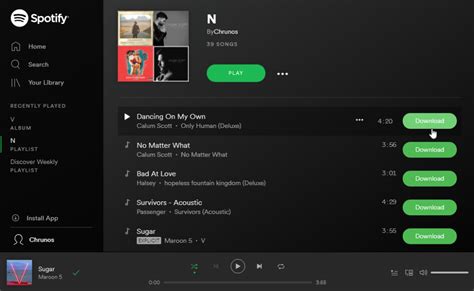 download spotify songs